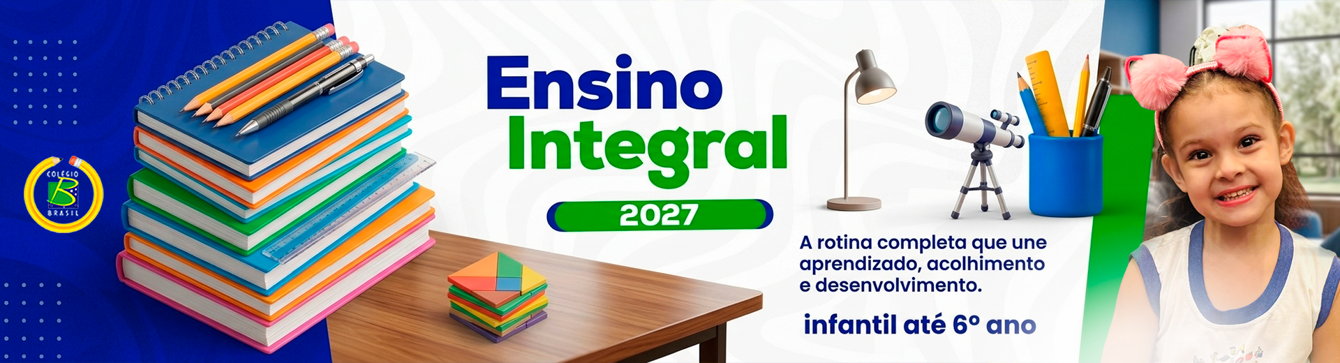 Ensino Integral 2027 — infantil até 6º ano